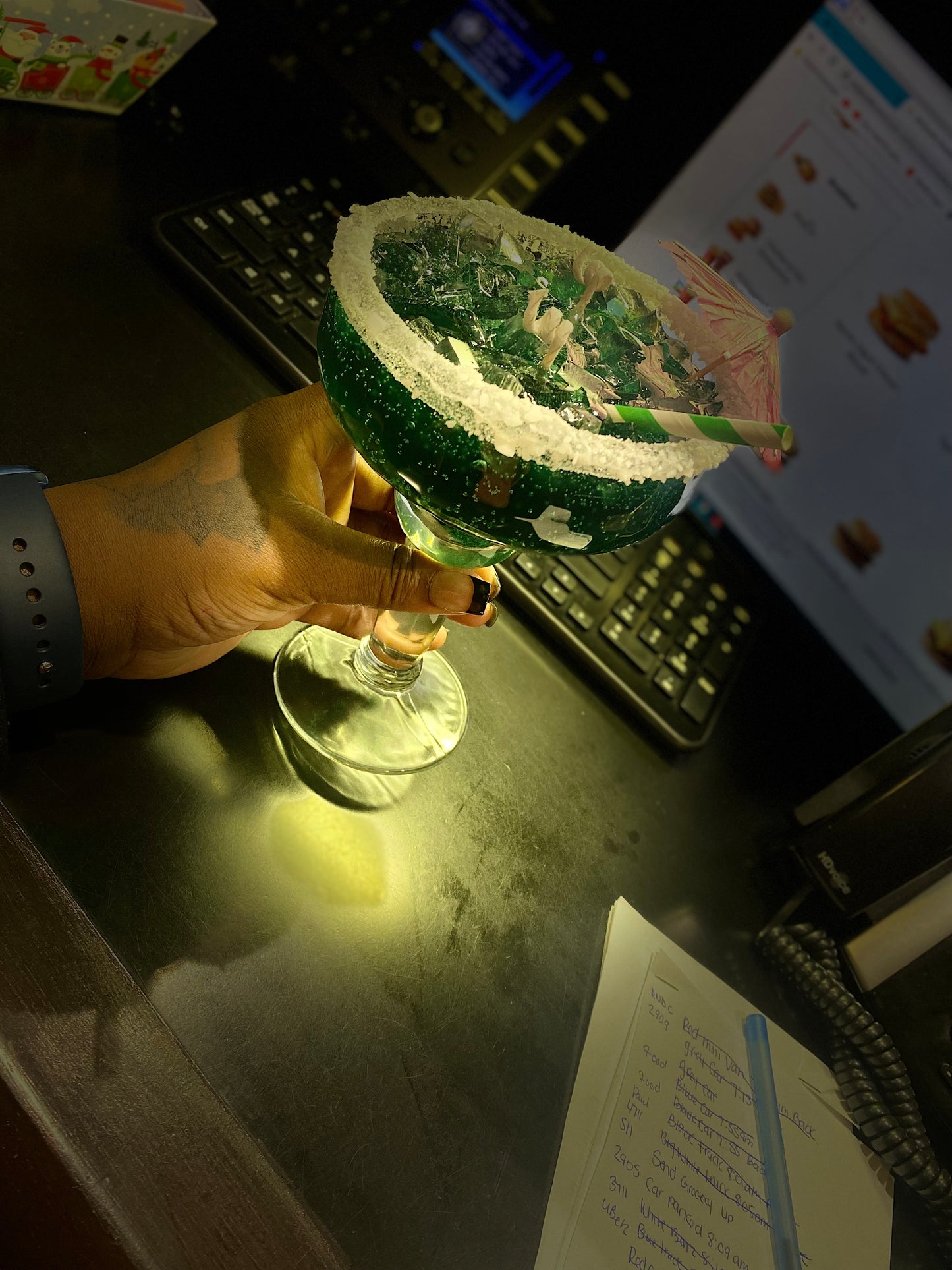 Lime - Margarita Candle Drink