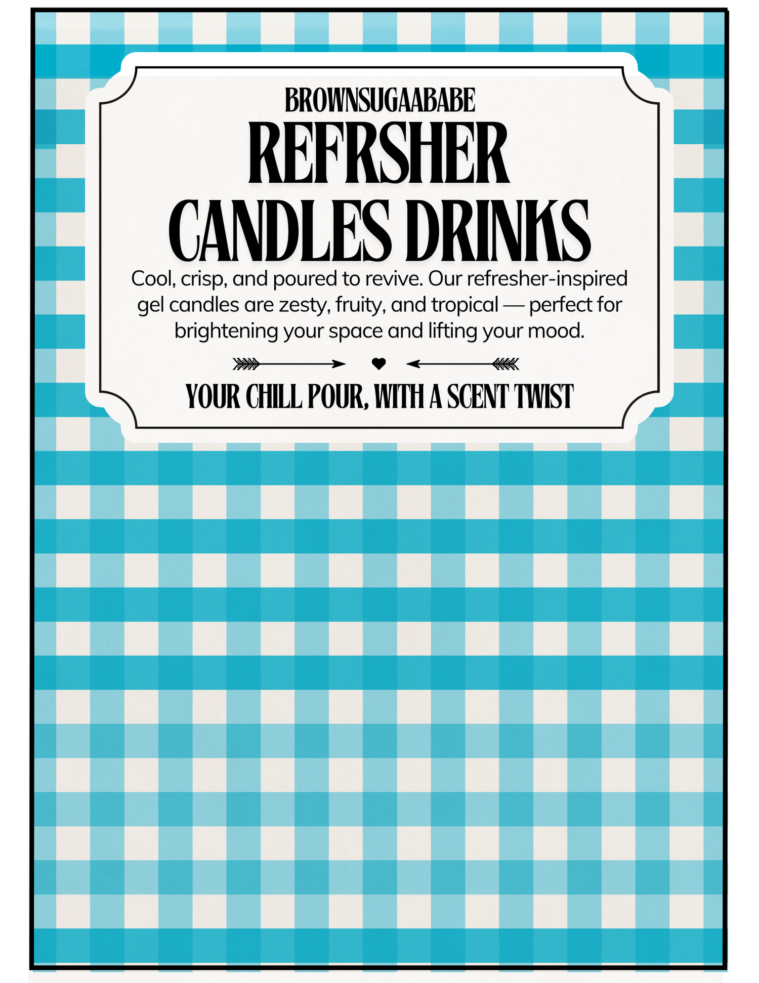 BSB | 🥤Refreshers Candle Drinks