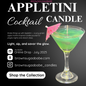 Appletini – Cocktail Candle Drink