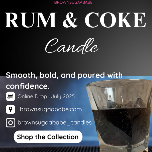 Rum & Coke - Candle Drink