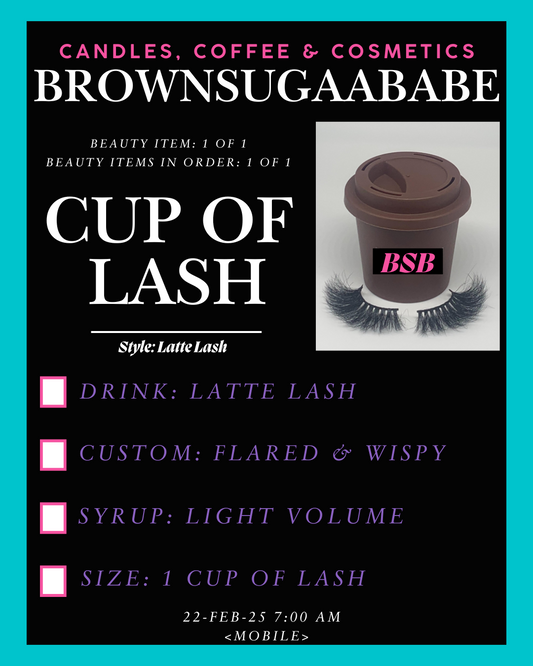 Cup of Lash: Latte