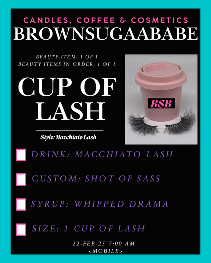 Cup of Lash: Macchiato
