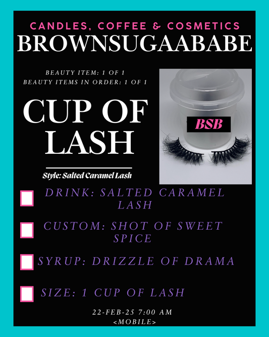 Cup of Lash: Salted Caramel