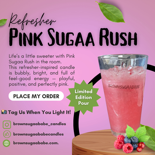 Pink Sugaa Rush – Refresher Candle Drink